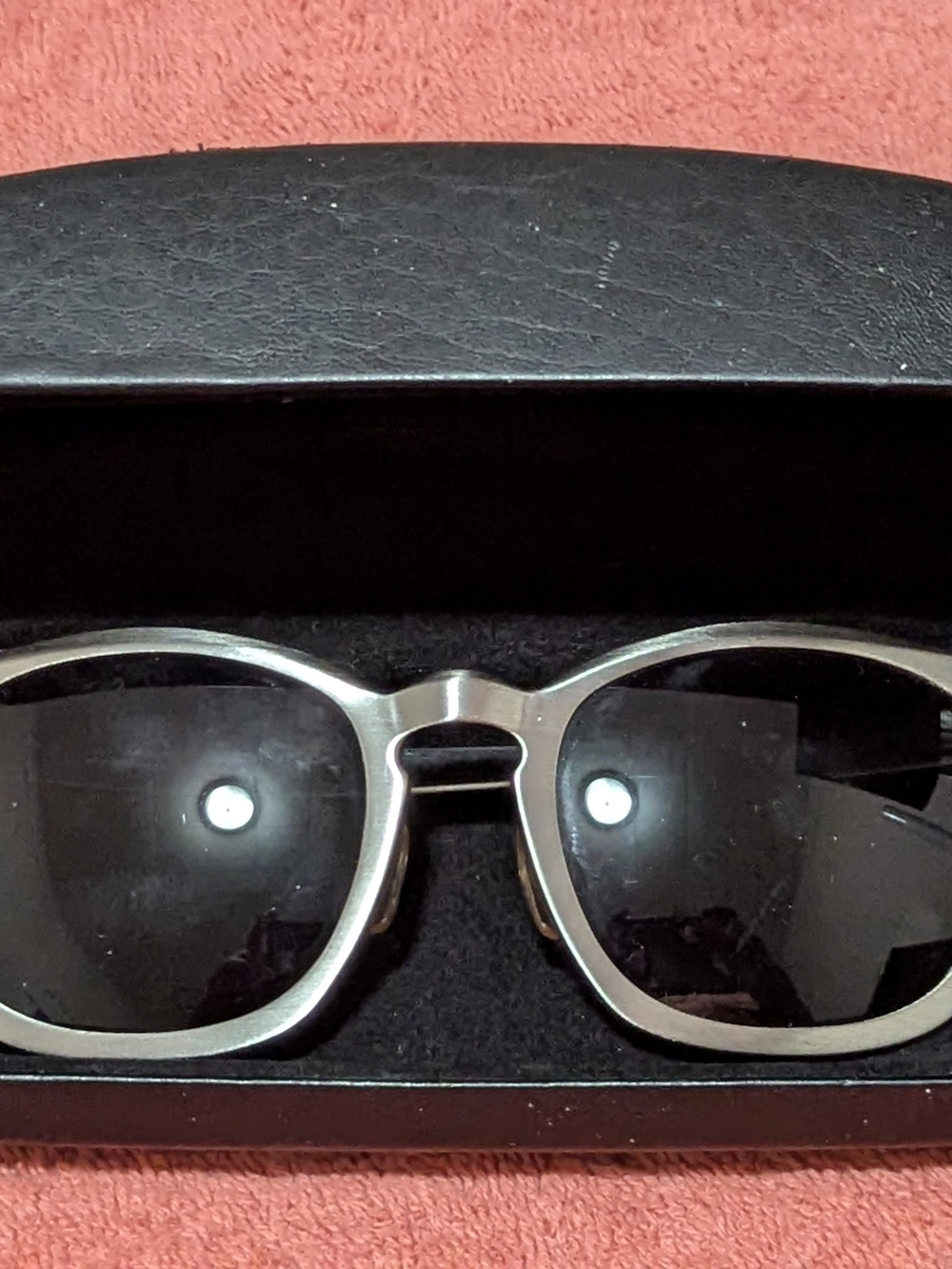 Alexander Wang Silver Metal Frame Sunglasses